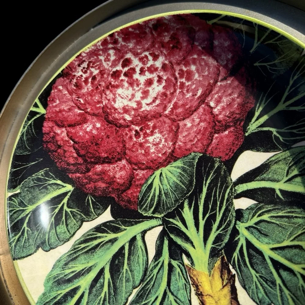 VTG 2012 Williams-Sonoma Farmers Market Pasta Bowl Cauliflower Botanical 10”